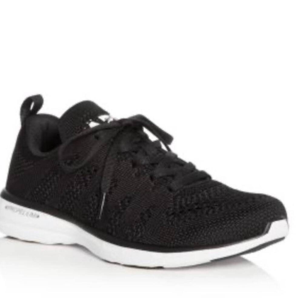 APL Women's Techloom Pro running shoe in a black